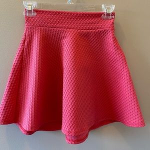 Charlotte Russe pink circle skirt
